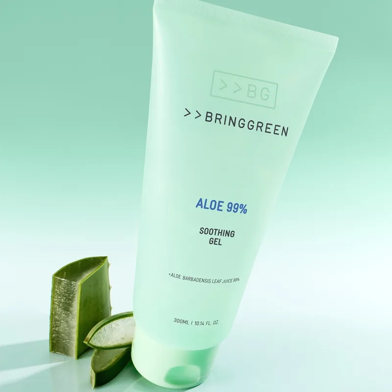 BRINGGREEN Aloe 97% Soothing Gel Lindrande gel Med aloe vera 300 ml