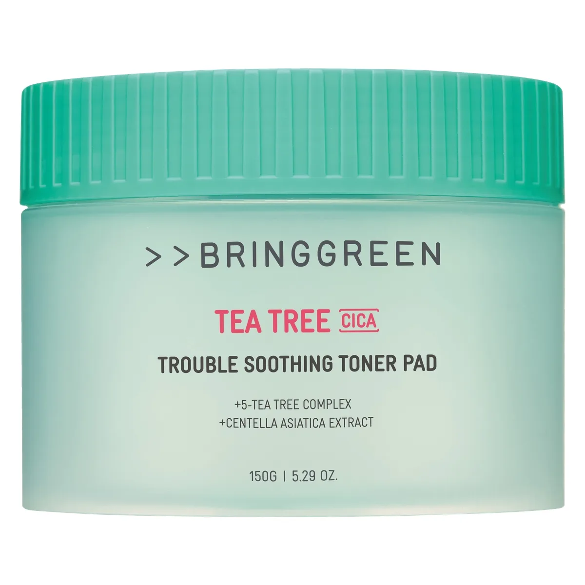 BRINGGREEN Tea Tree Cica Trouble Soothing Toner Pad 90 st