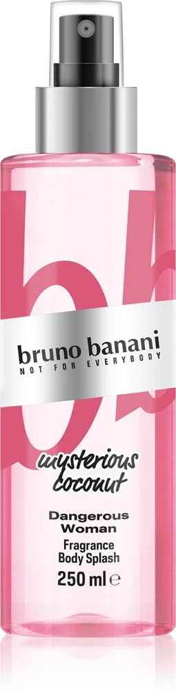 Bruno Banani Dangerous Woman Mysterious Coconut virkistävä vartalosuihke naisille 250 ml