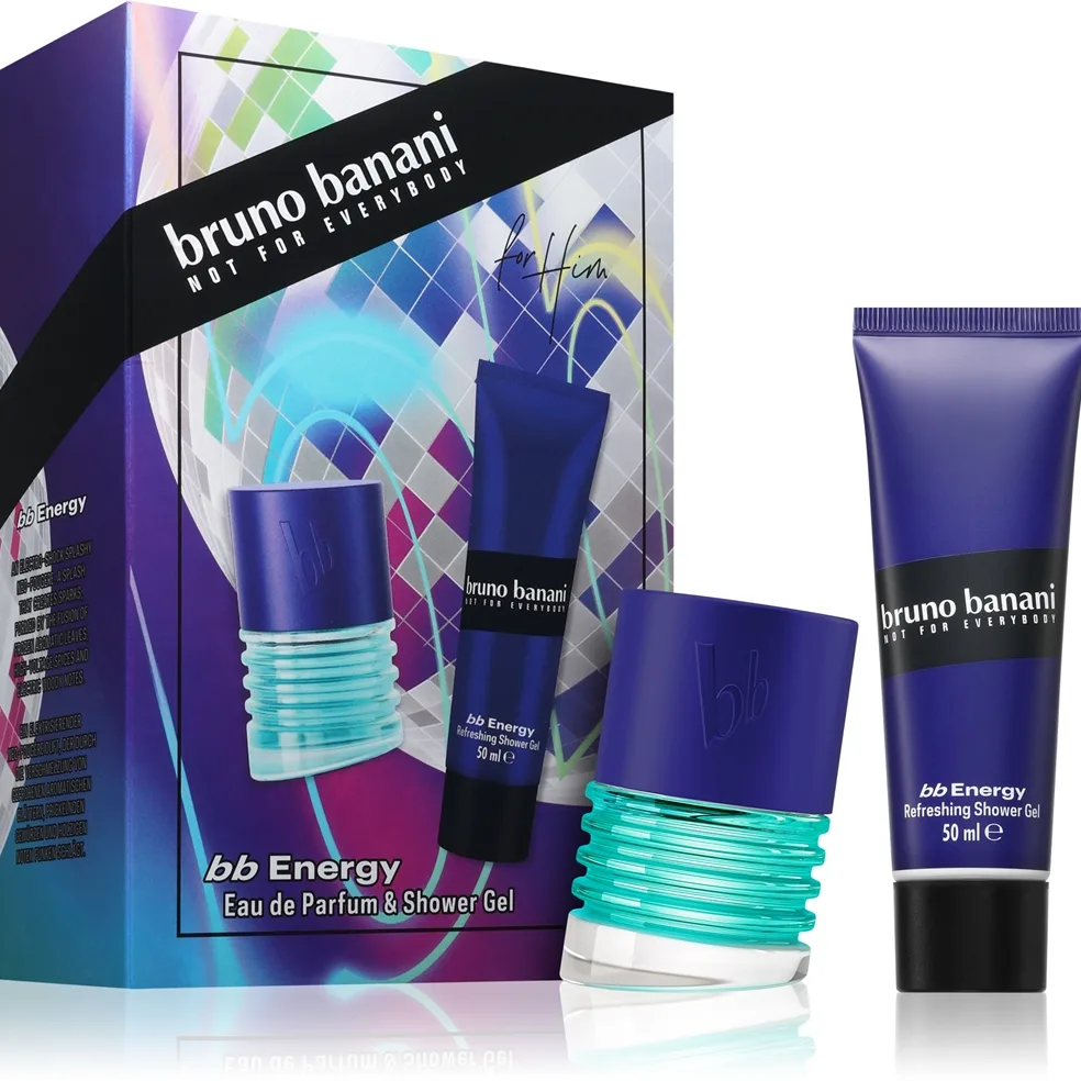 Bruno Banani Energy lahjasetti miehille 2 kpl
