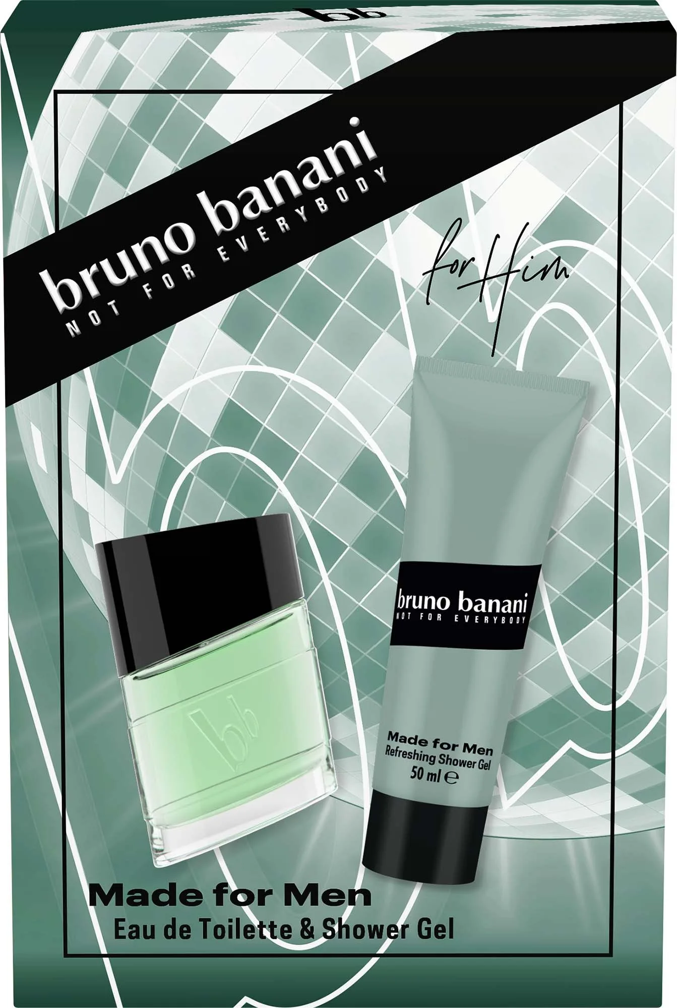 Bruno Banani Gift Set Made For Men Eau De Toilette 30 ml + Shower Gel 50 ml