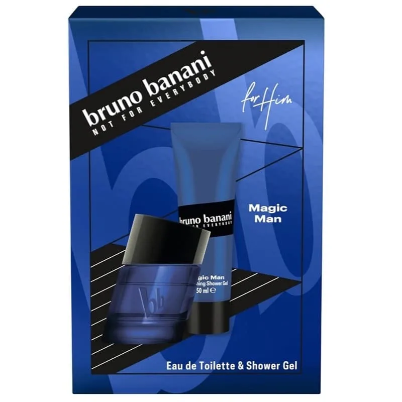 Giftset Bruno Banani Magic Man Edt 30ml + Shower Gel 50ml