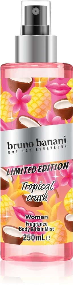 Bruno Banani Limited Edition Tropical Crush hajustettu vartalosuihke naisille 250 ml