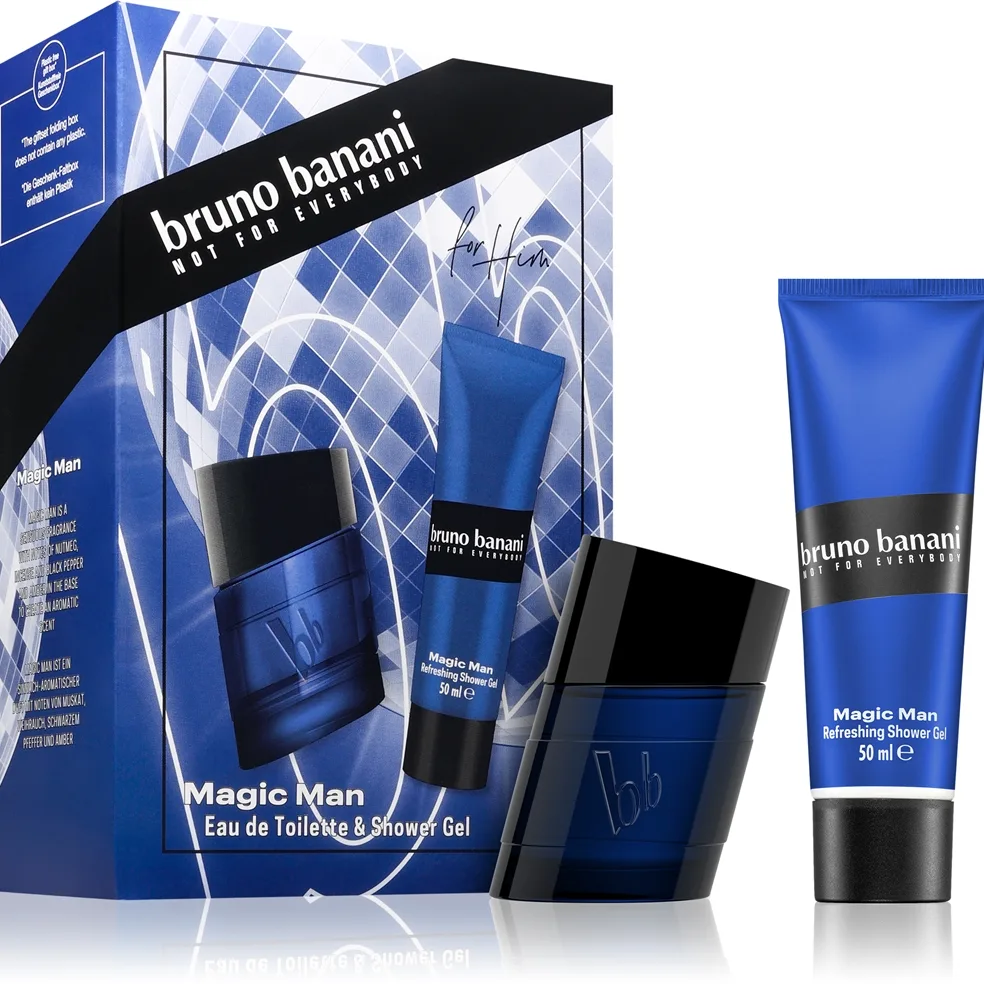 Bruno Banani Magic Man lahjasetti miehille 2 kpl