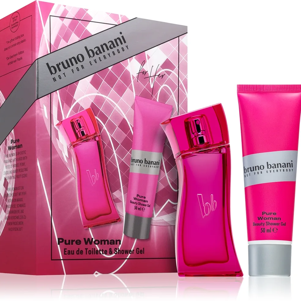 Bruno Banani Pure Woman lahjasetti naisille 2 kpl