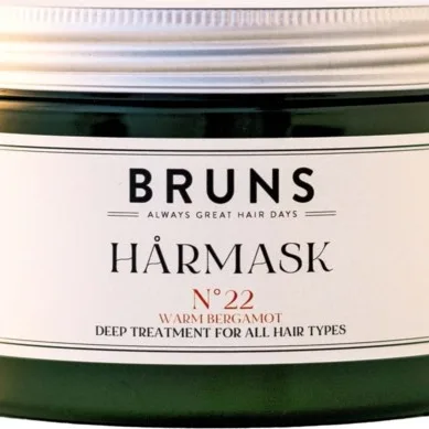 BRUNS Hårmask Nº22 Warm Bergamot 350 ml