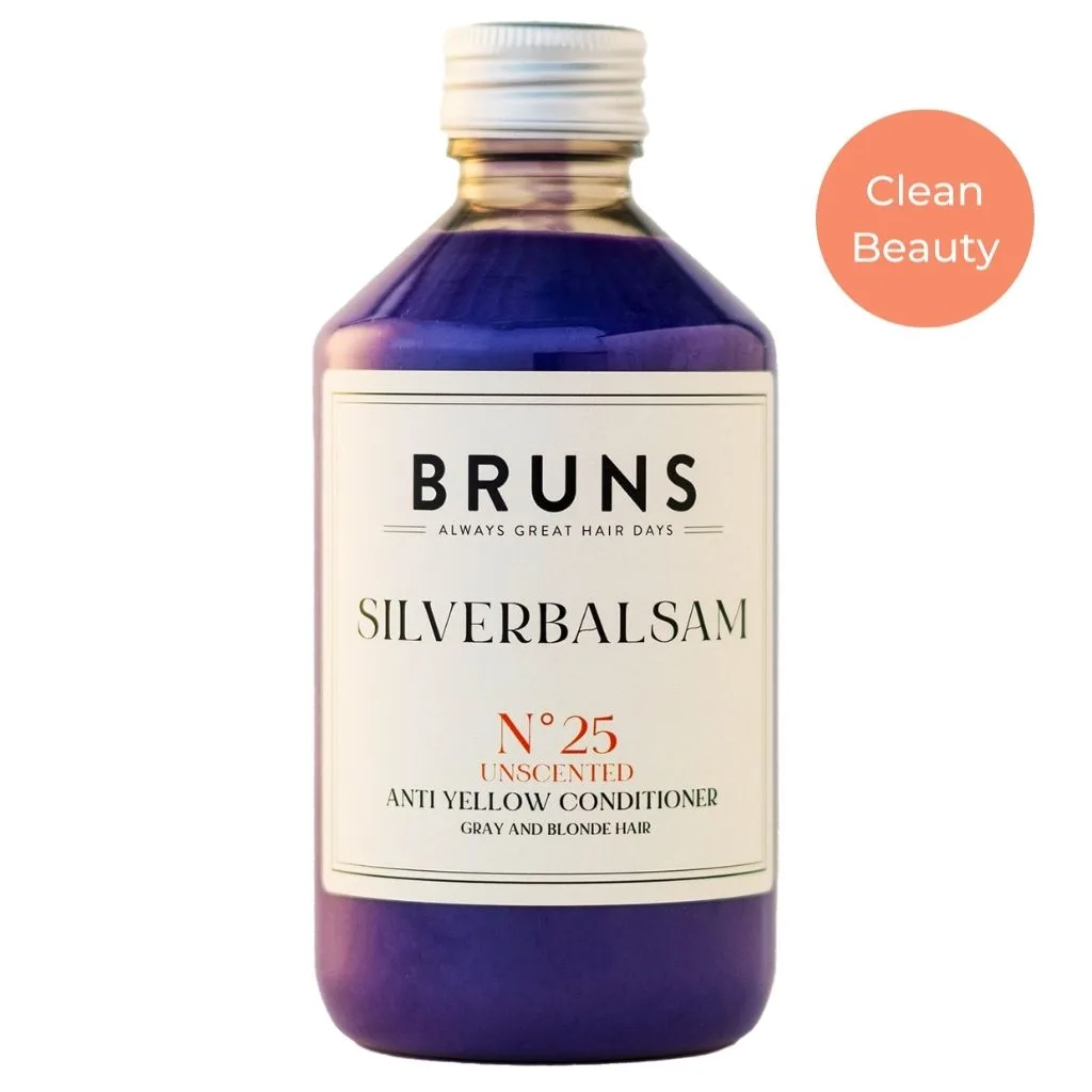 BRUNS Products Nr25 Unscented Blonde Beauty Balsam Hajusteeton Hopeahoitoaine 300ml