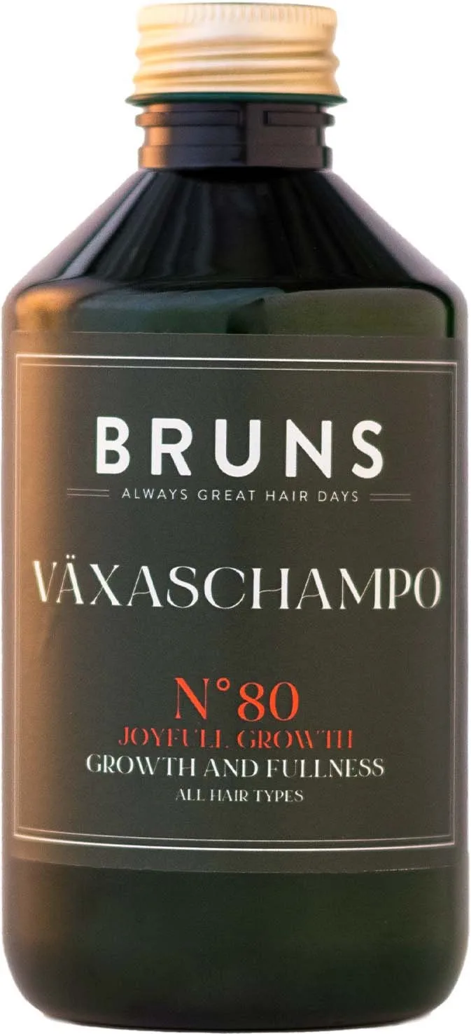 BRUNS Växaschampo Nº80 Lemon Mint 300 ml