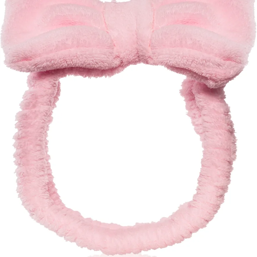 BrushArt Accessories Skincare headband hårband för sminkborttagning Pink 1 st.