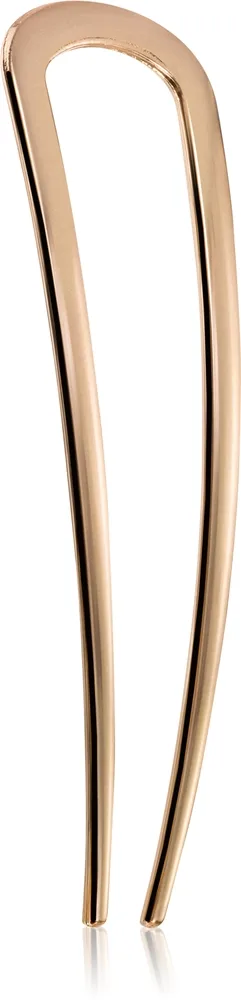 BrushArt Hair French hair pin hiussolki Gold 11 cm