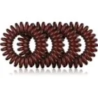 BrushArt Hair Rings Hårelastikker Brown 4 stk.