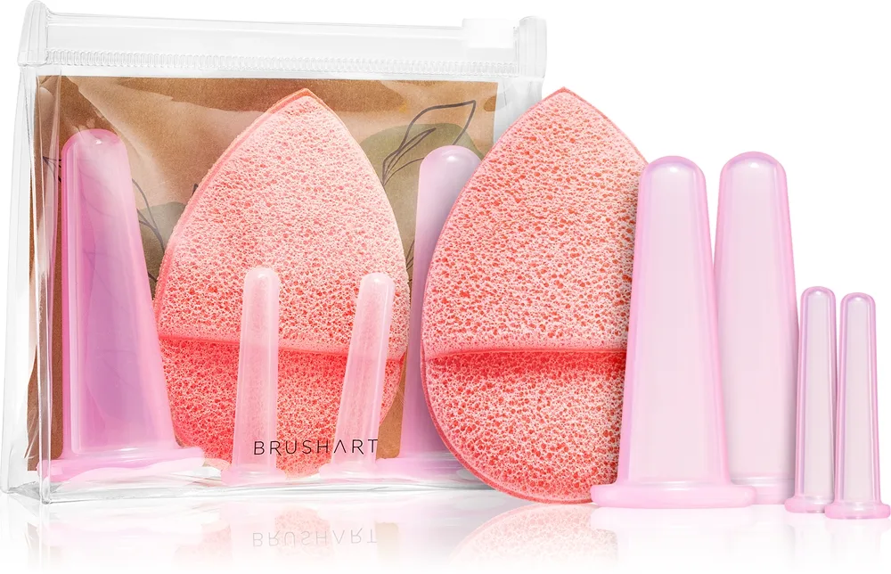 BrushArt Home Salon Facial cupping set verktygsuppsättning för ansiktskoppning