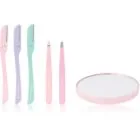 Brushworks Brow Shaping Set Kit med perfekta ögonbryn