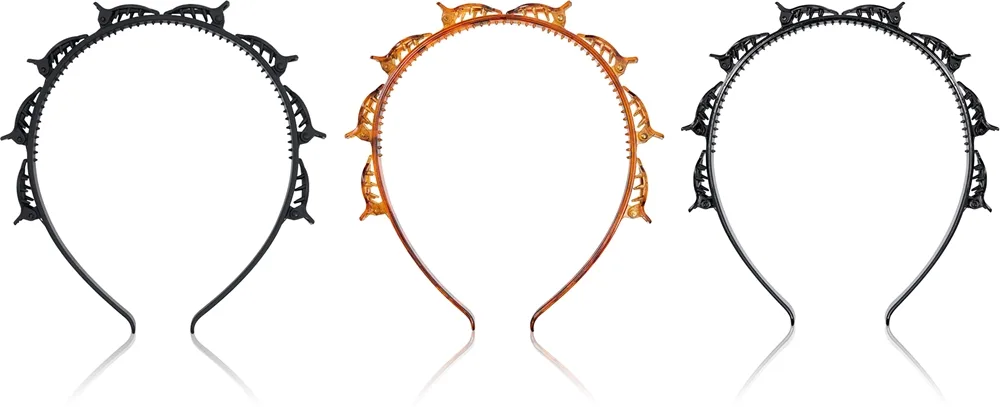 Brushworks Butterfly Clip Headbands otsapanta 3 kpl