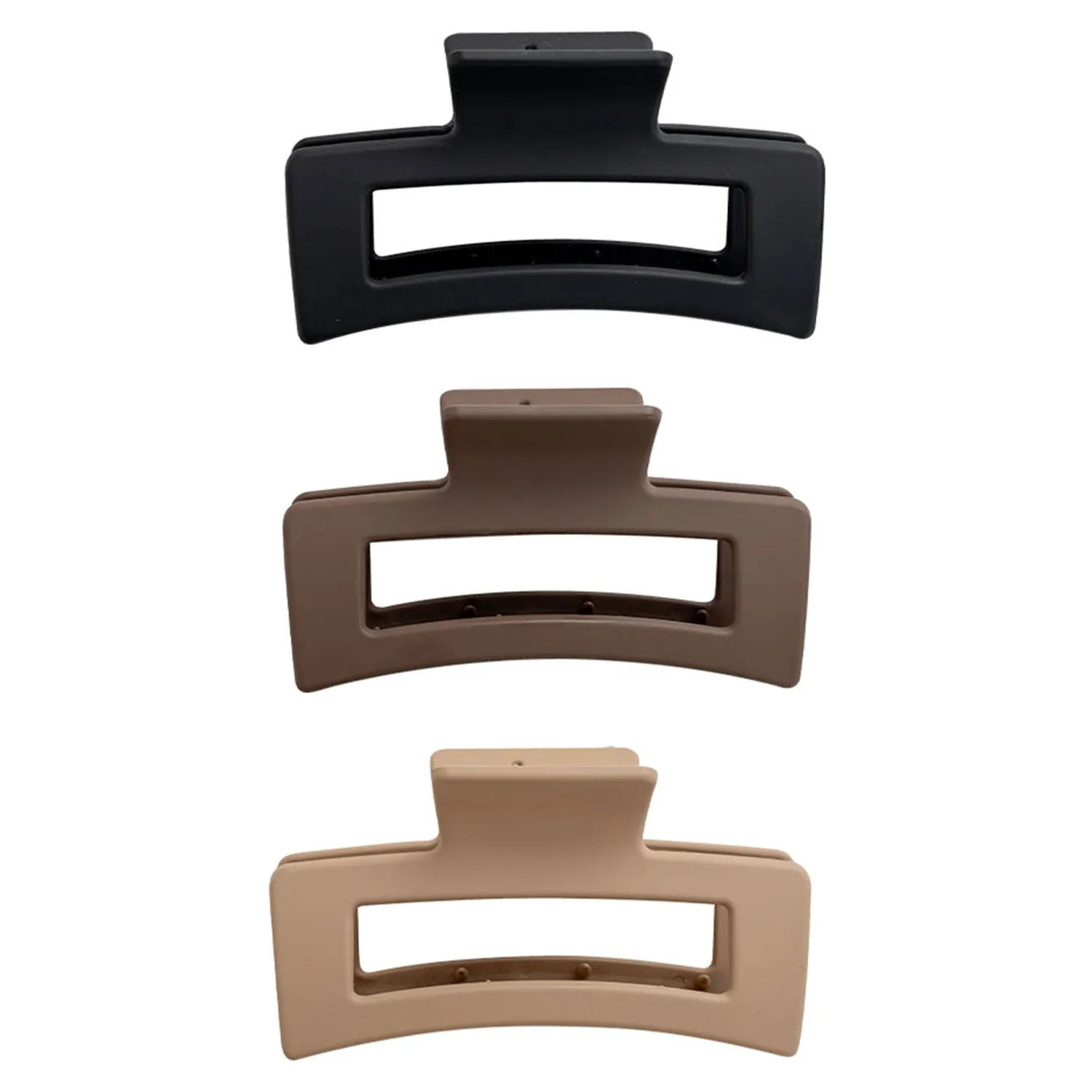 Brushworks Classic Claw Clips 3pcs