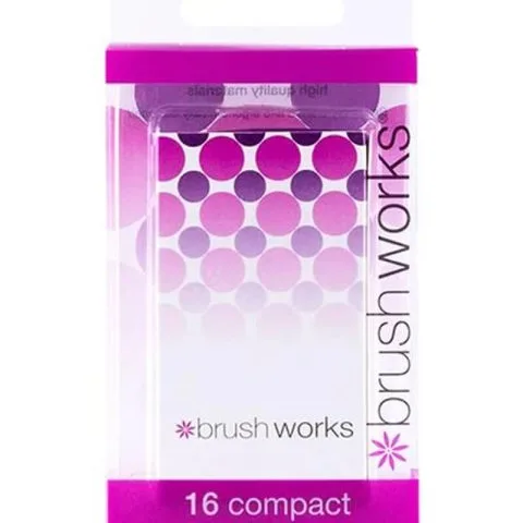 Brushworks Compact Nail Files 16 stk.