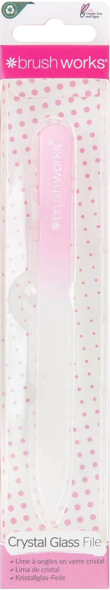 Brushworks Crystal Glass File Assorted Colors