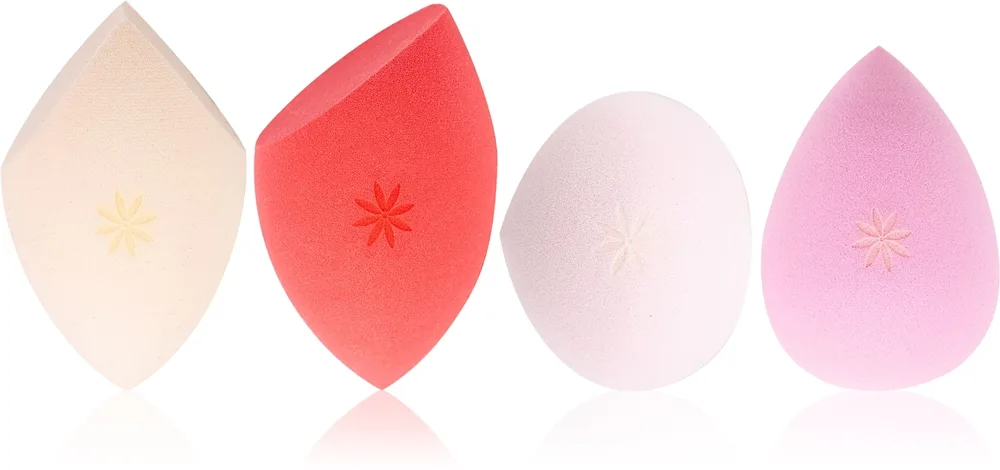 Brushworks Everything Face Sponge Set Complexion Applikatorset