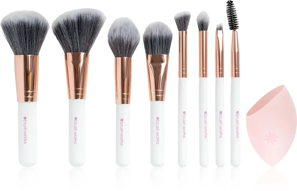 Brushworks Exclusive Makeup Brush and Sponge Set Set av borstar