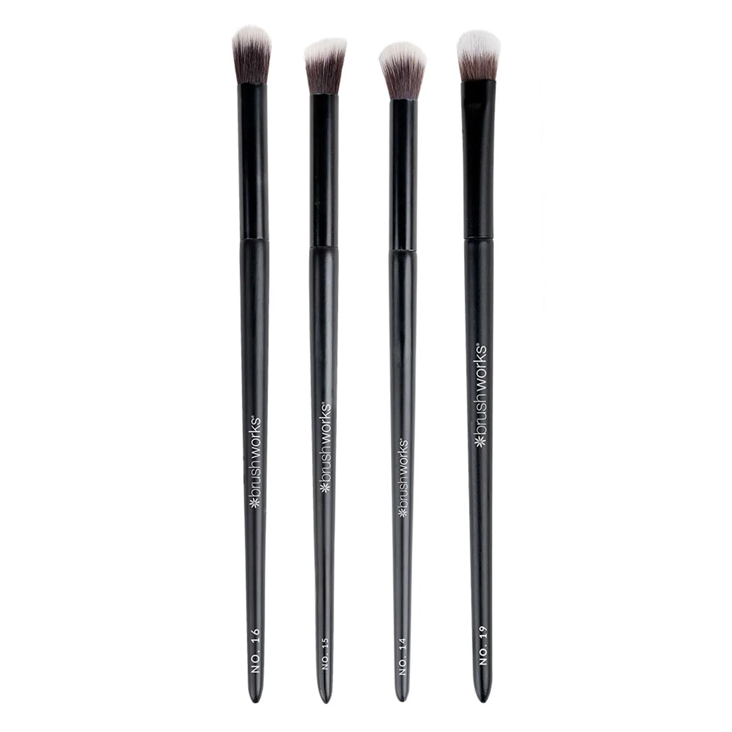 Brushworks Eye Blending Set uppsättning med borstar för ögonsmink