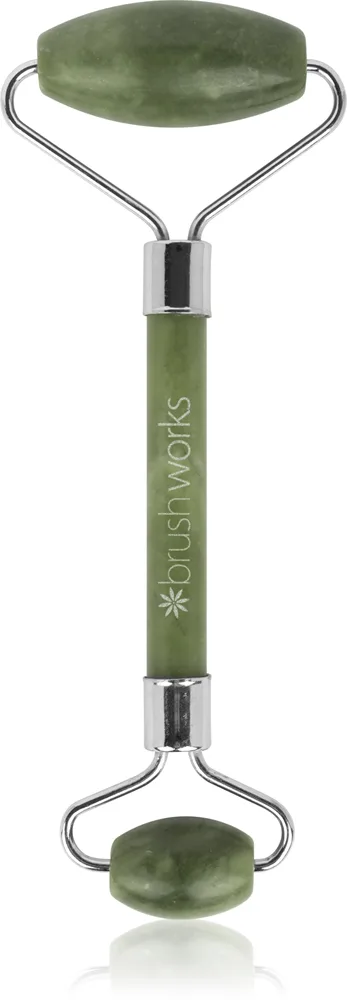 Brushworks HD Jade Roller Massagerulle til ansigt og øjne 1 stk.