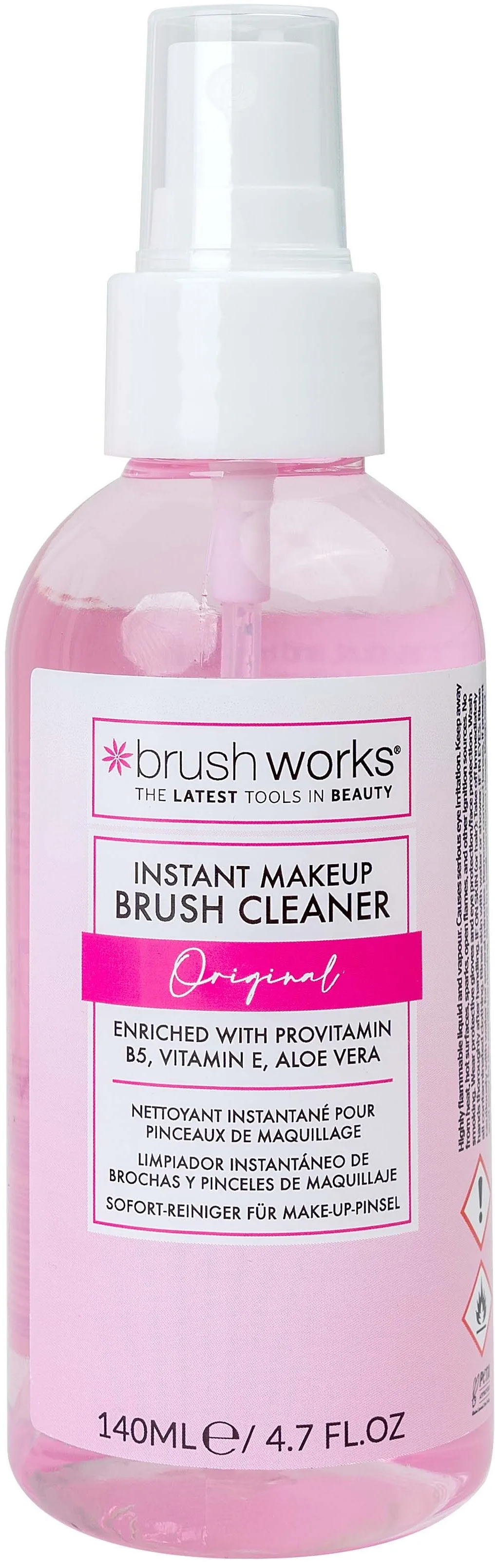 Brushworks Instant Makeup Brush Cleanser 140 ml