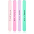 Brushworks Pastel Coloured Nail Files 4 kpl
