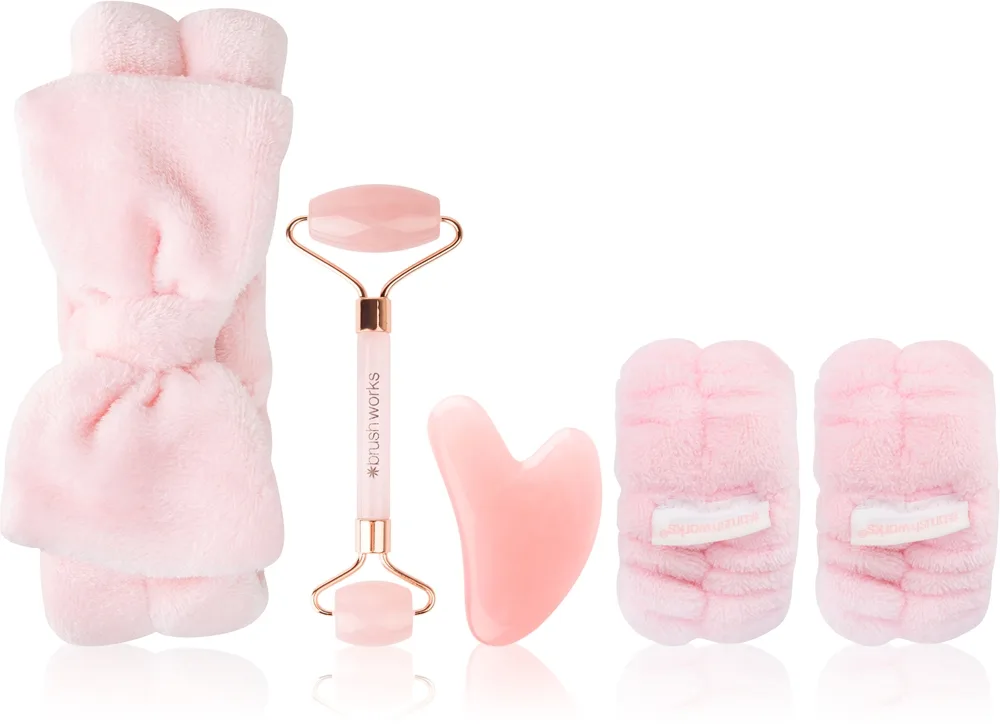 Brushworks Pamper & Glow Set lahjasetti kasvoille
