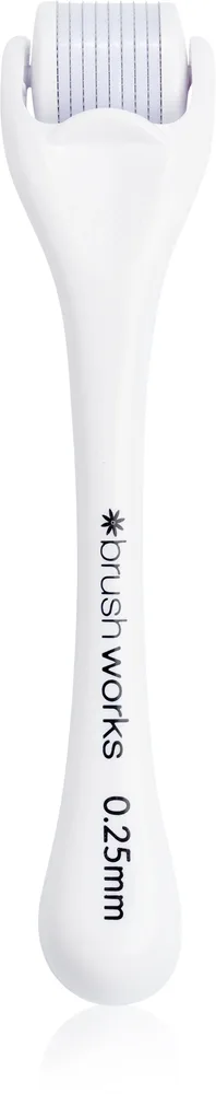 Brushworks Progression Micro Needle Derma Roller mikroneula-applikaattori kasvoille 0,25 mm 1 kpl