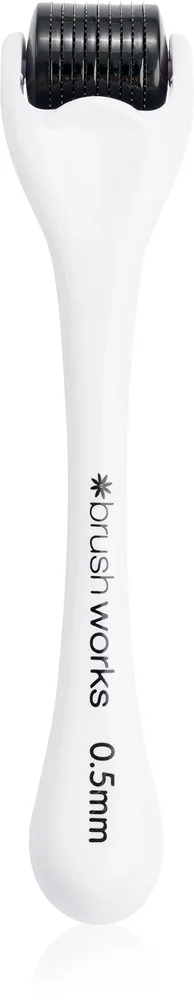 Brushworks Progression Micro Needle Derma Roller mikroneula-applikaattori kasvoille 0,5 mm 1 kpl