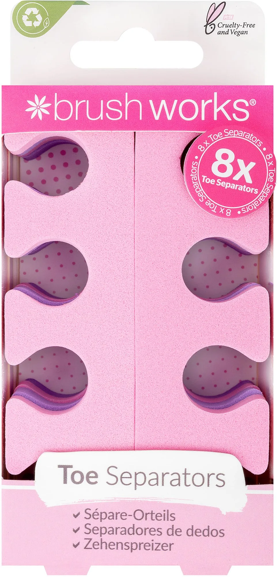 Brushworks Toe Separators