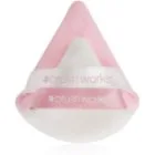 Brushworks Triangular Powder Puff Duo Pudderkvast