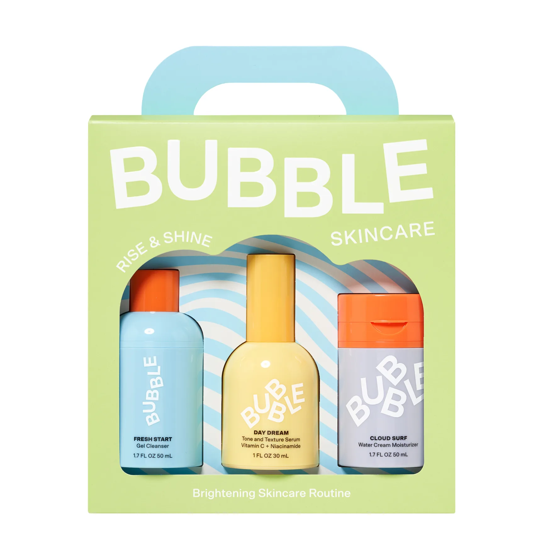 Rise and Shine Brightening Kit 50 ml, 30 ml, 50 ml