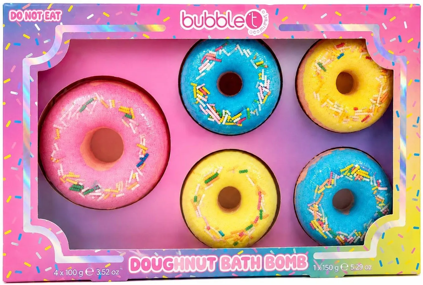 BubbleT Bakery Doughnut Bath Fizzer Set