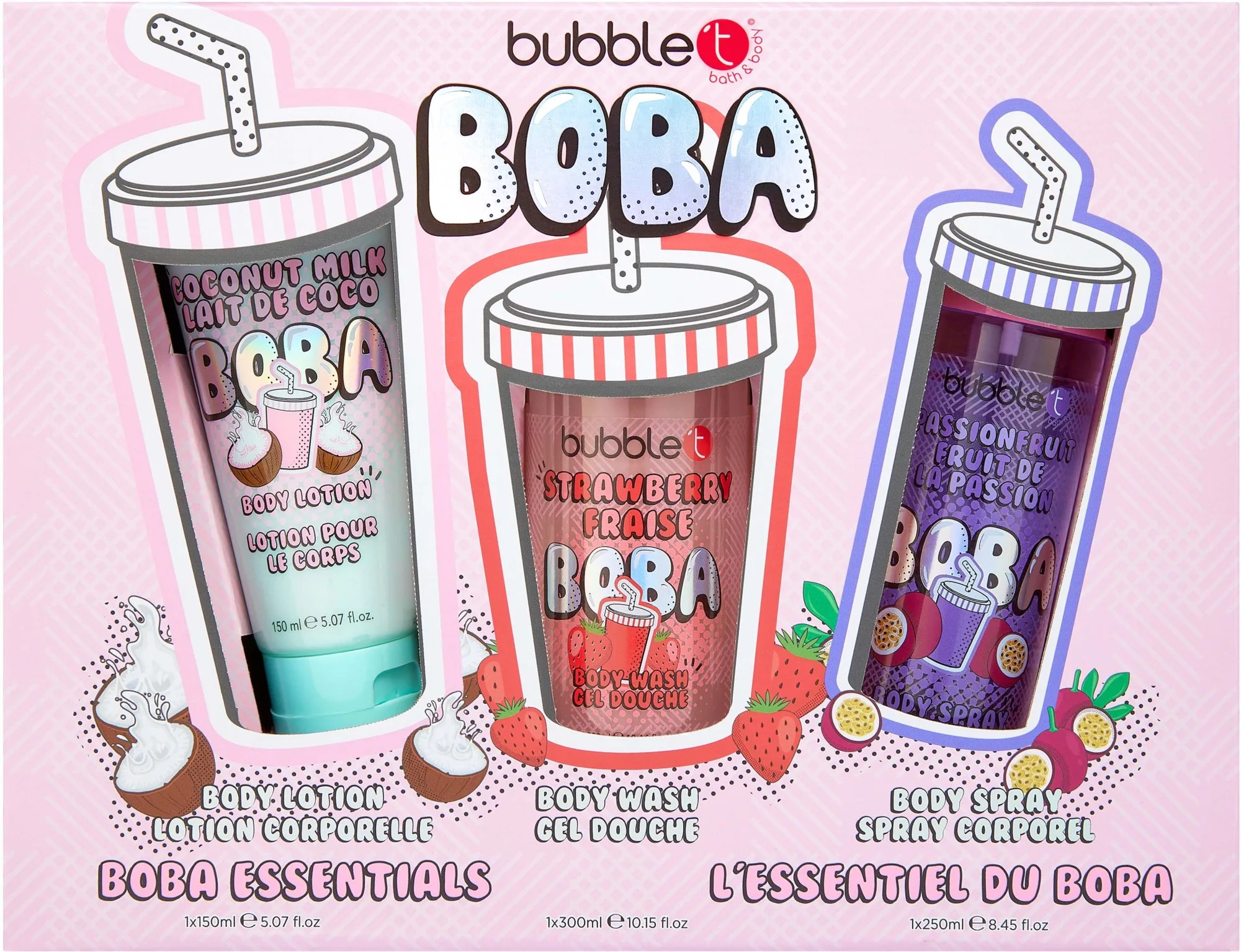 BubbleT Boba Body Mixed Set