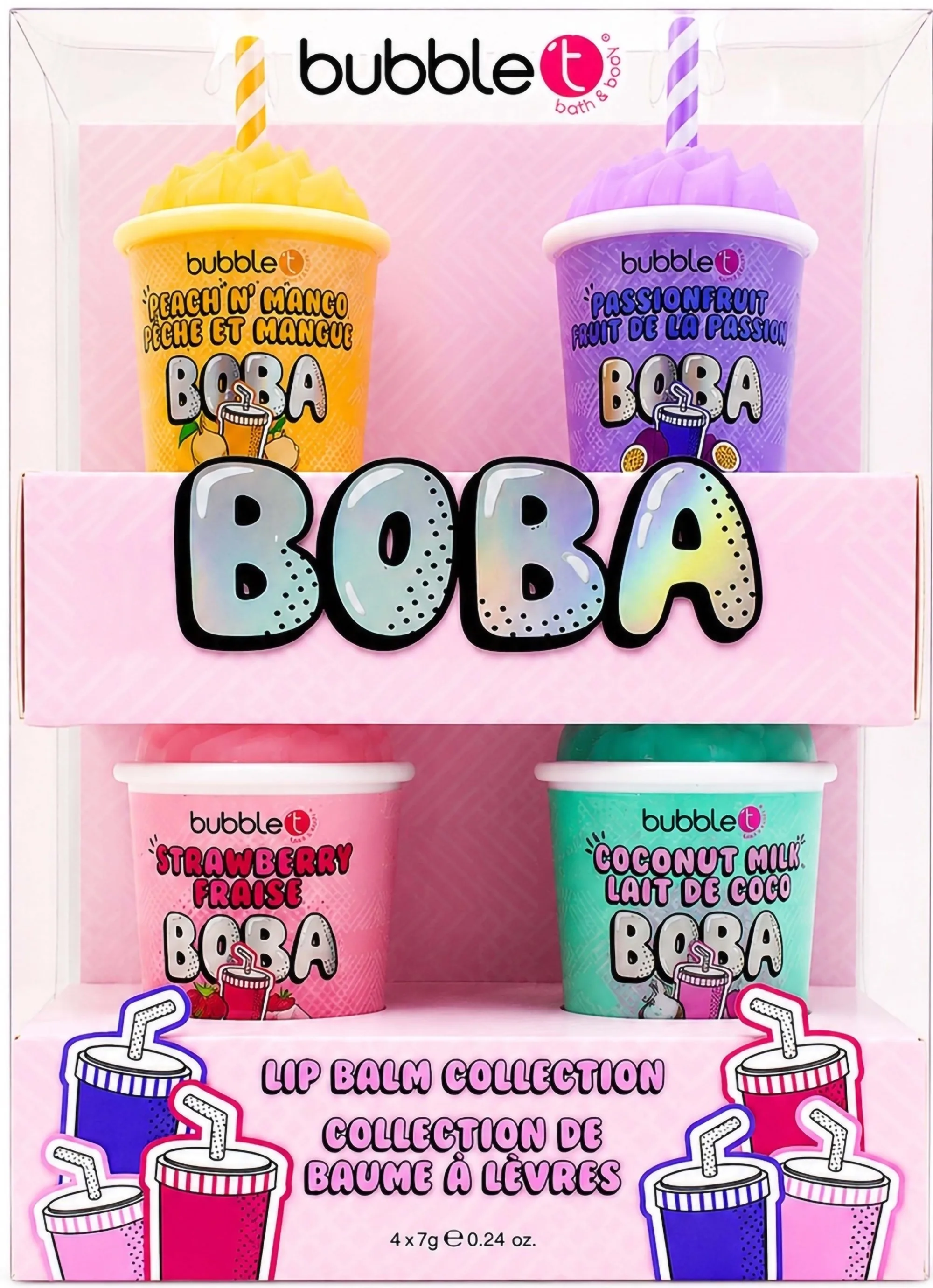 BubbleT Boba Lip Balm Set