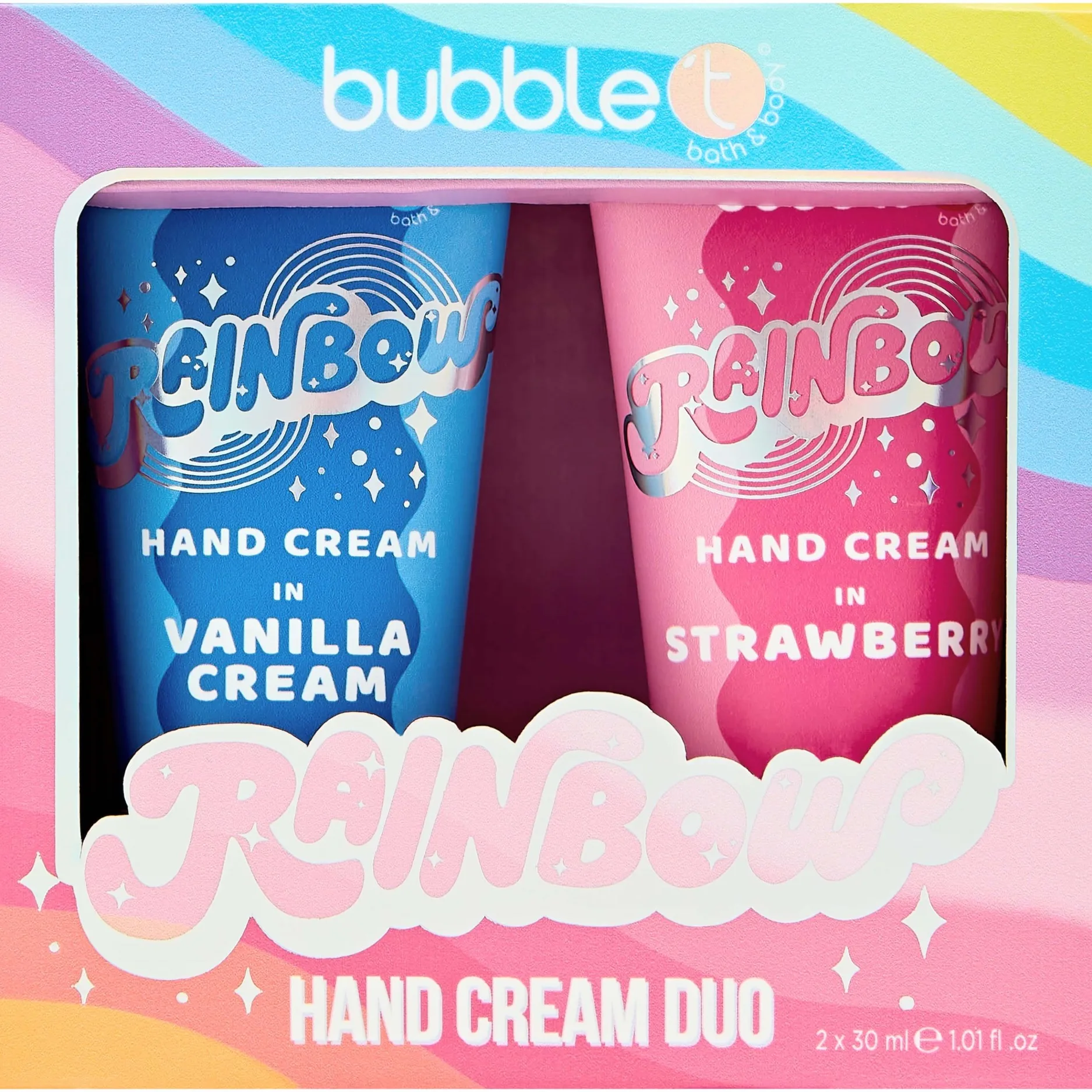 BubbleT Rainbow Hand Cream Set