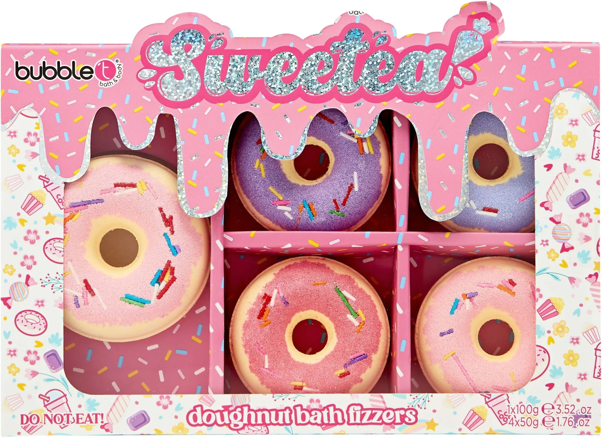 BubbleT Sweetea Donut Bath Fizzer Set