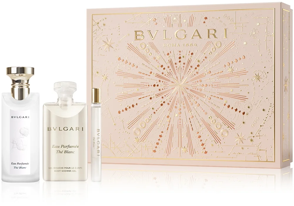 BVLGARI Eau Parfumée Au Thé Blanc lahjasetti unisex