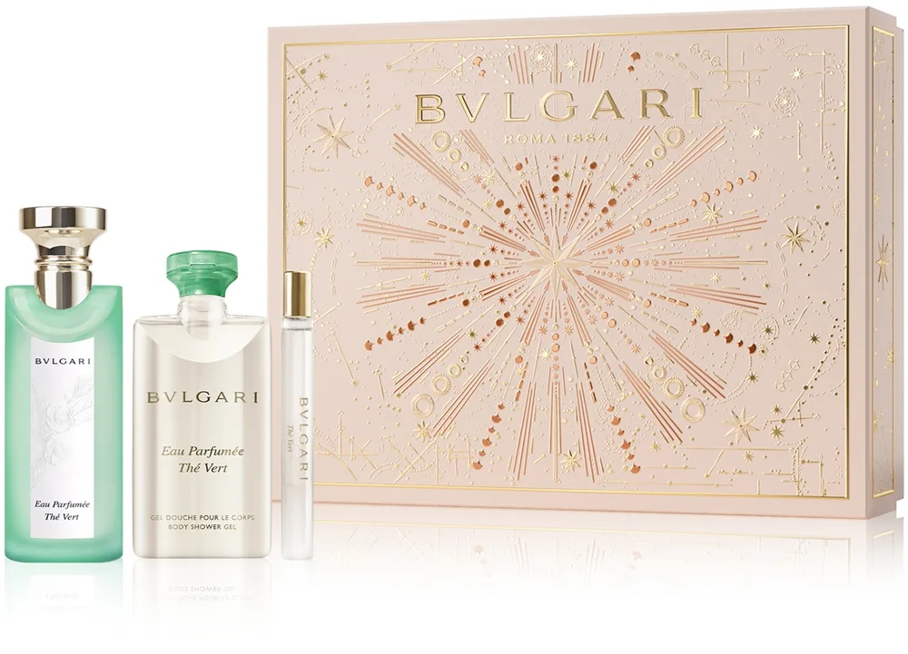 BVLGARI Eau Parfumée Au Thé Vert lahjasetti unisex
