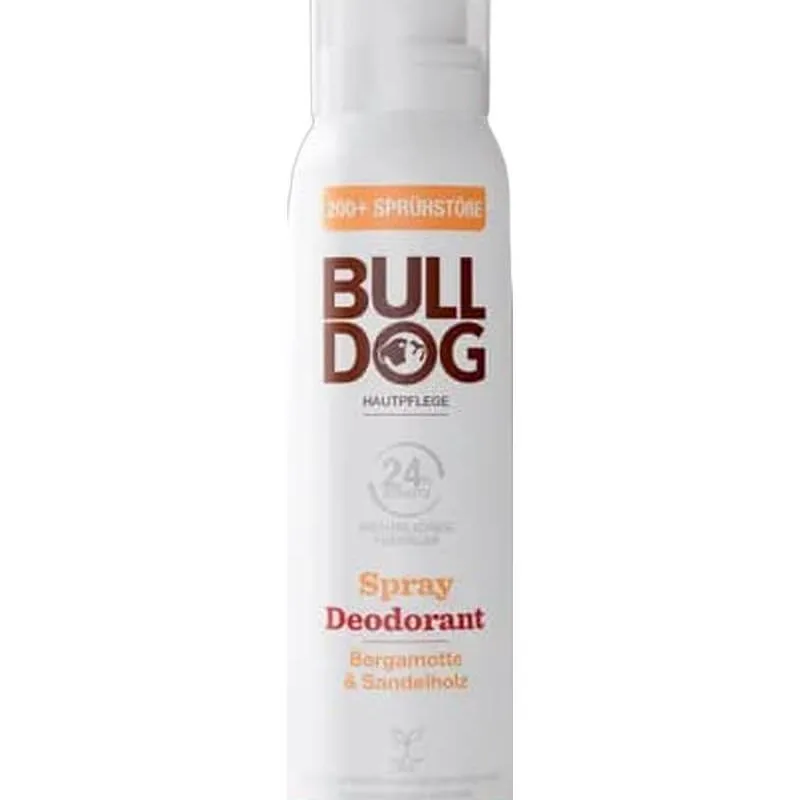 Bull Dog Spray Deodorant - Bergamotte & Sandalholz 125 ml