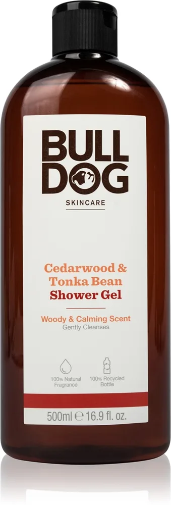Bulldog Cedarwood and Tonka Bean Kropsvask til mænd 500 ml