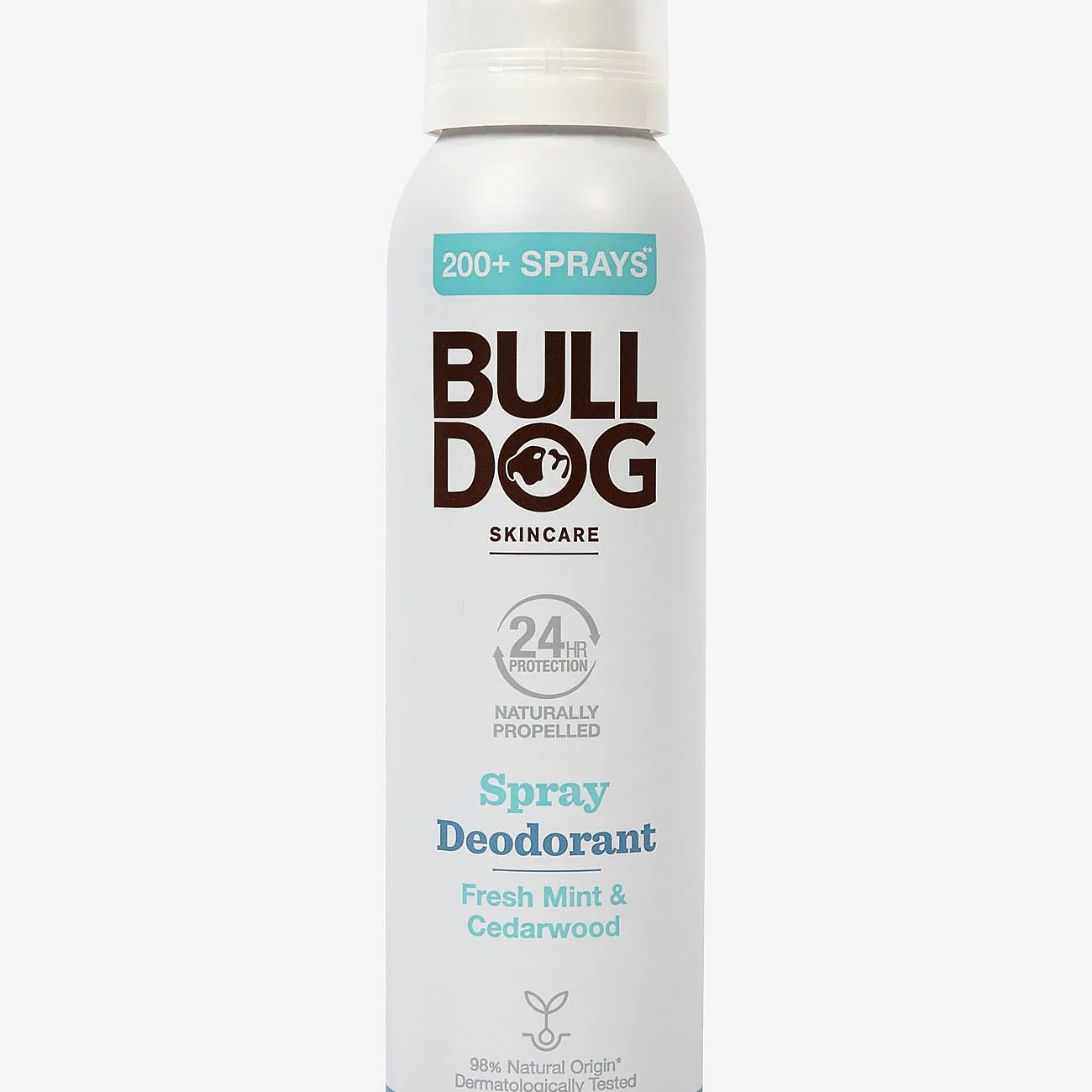 Bulldog Fresh Mint&Cedarwood Spray Deodorant Deodorantspray utan aluminiuminnehåll 125 ml