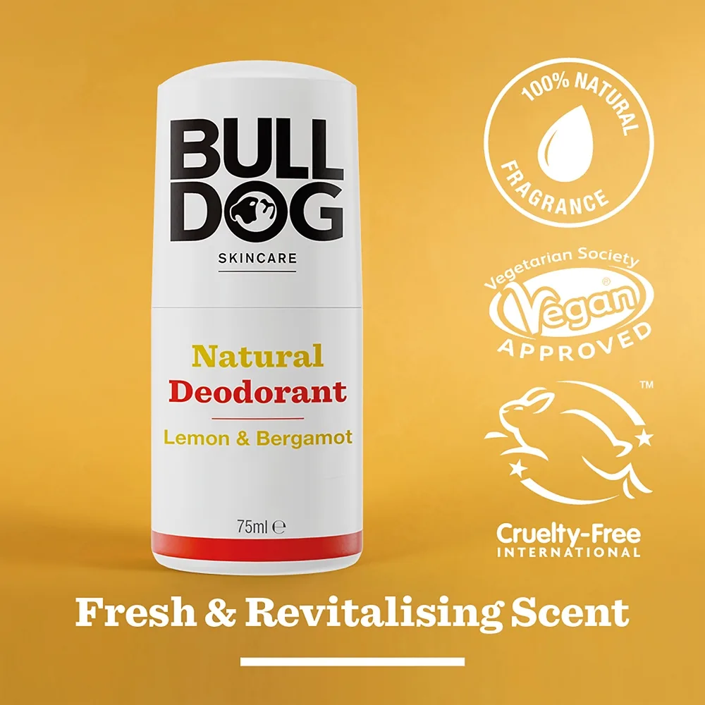 Bulldog Deodorant Lemon & Bergamot - 75 ml