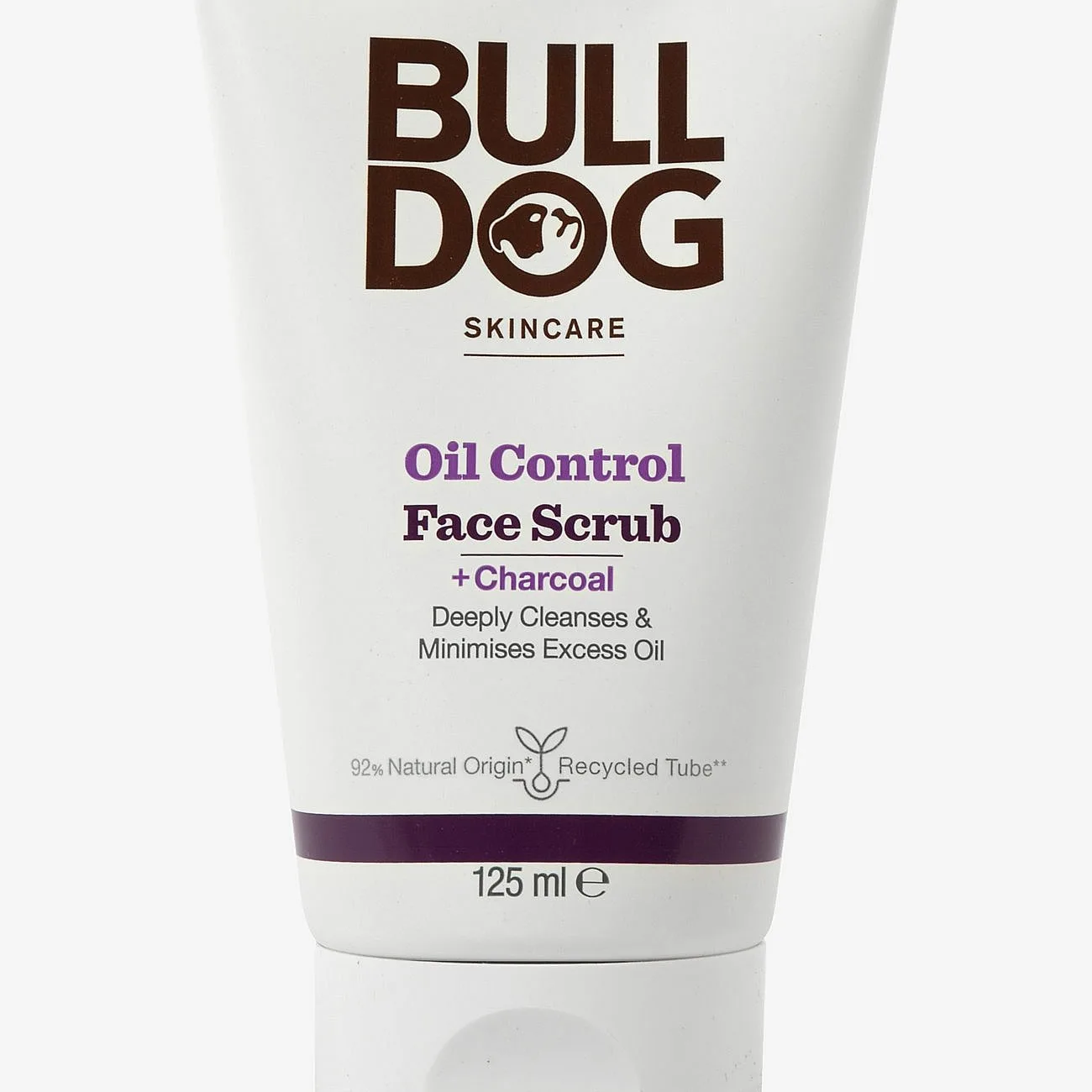Bulldog Oil Control Face Scrub Förstärkande ansiktsskrubb för fet hud 125 ml