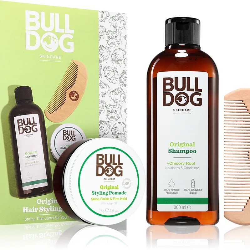 Bulldog Original Hair Styling Trio Presentförpackning för män