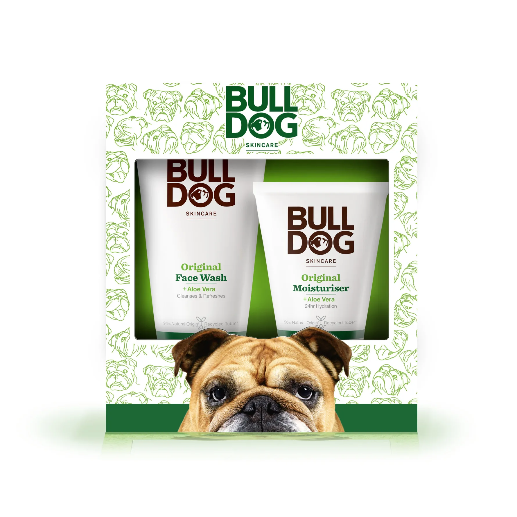 Bulldog Original Skincare Duo lahjasetti kasvoille