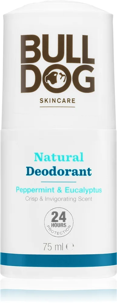 Bulldog Peppermint & Eucalyptus Deodorant Roll-On Deodorant 75 ml