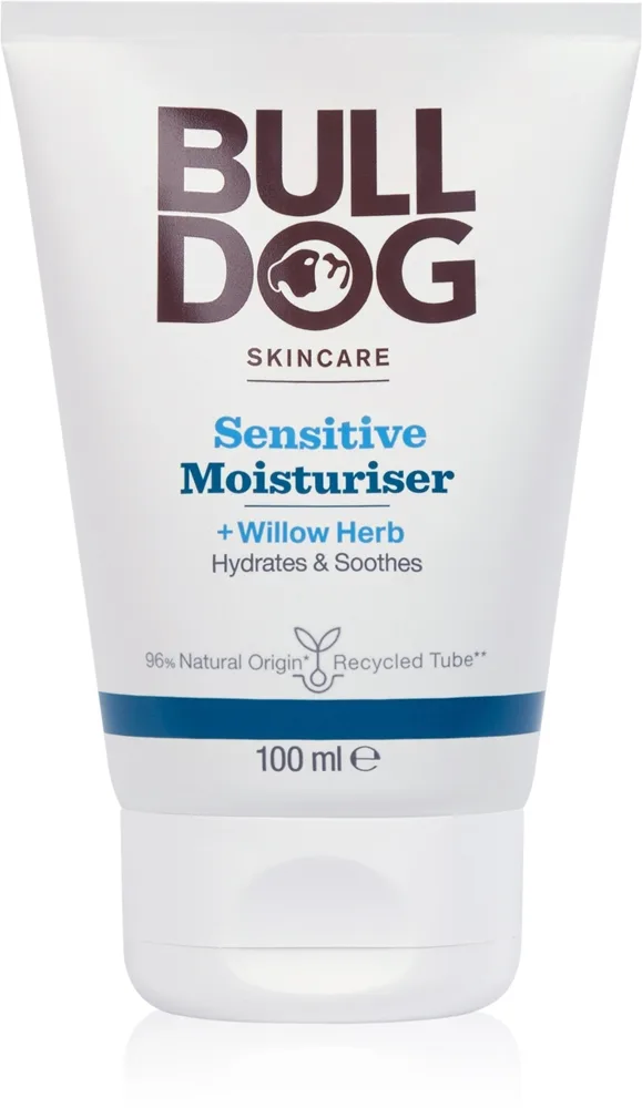 Bulldog Sensitive Moisturizer Fuktgivande kräm för ansikte 100 ml