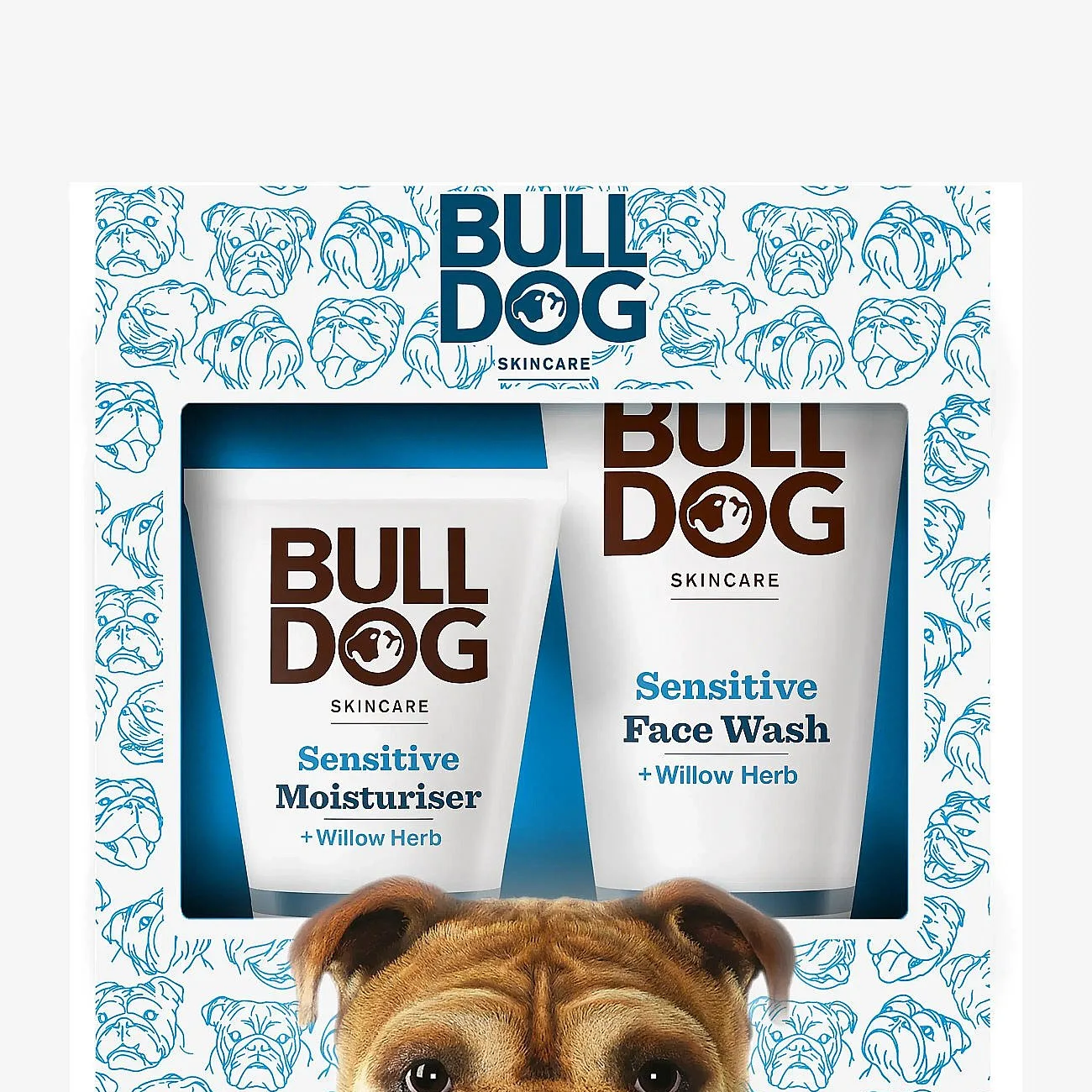 Bulldog Sensitive Skincare Duo Set lahjasetti miehille